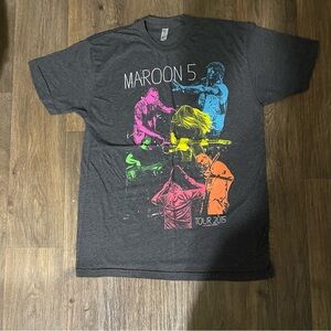 Maroon 5 2015 Tour Shirt Size Large
